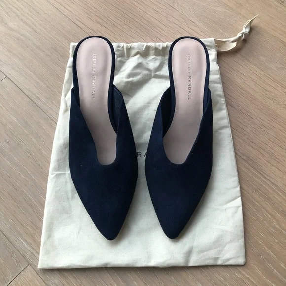 Loeffler Randall Navy Blue Women's Shoes - Picture 1 of 10